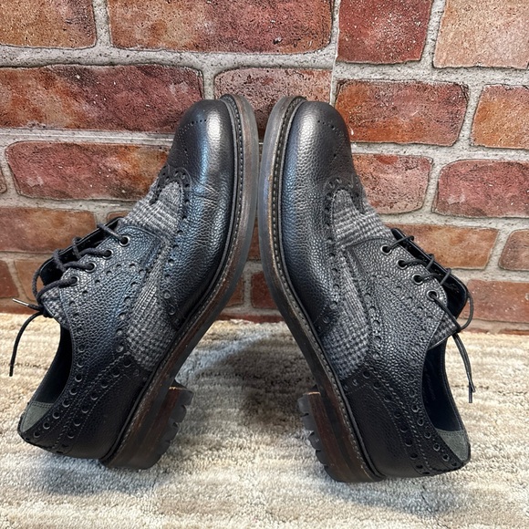Joseph Cheaney & Sons Wing Tip Shoes Men’s Sz 10.5 - Picture 7 of 14